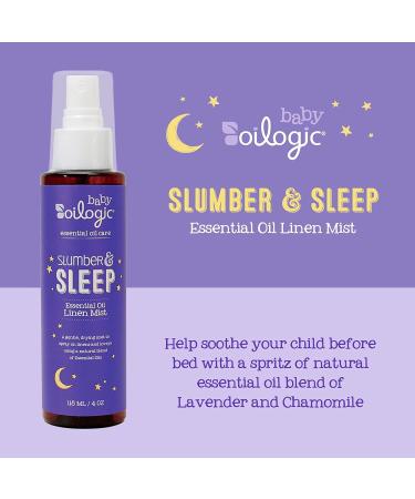 Oilogic Slumber & Sleep Spray for Babies & Toddlers - Calming Aromatherapy Mist 2 Pack 4 Fl Oz - Buy Online on GoSupps.com