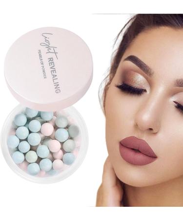  G n rique Powder Ball Setting Powder Loose Powder Highlighter Makeup Shimmer Face Ball Makeup Ball High Definition Long Lasting - Buy Online on GoSupps.com
