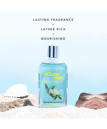 Rosemary & Elderflower Soothing Bath & Shower Gel | Luxury Vegan Aromatherapy | Natural Essential Oils | Paraben-Free | 250ml for Men & Women - Buy Online on GoSupps.com