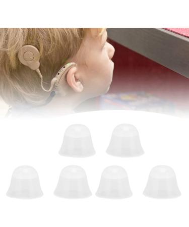 6pcs Static-Free Silicone Soft Ear Tips (L) - Ergonomic Replacement Design - Buy Online on GoSupps.com