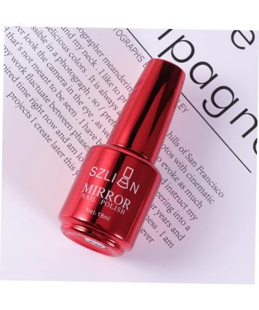 Spark Shiny Gel Nail Holographic Nail Polish Mirror Shine Nail Polish Nail Varnish Nail Foil Half Mirror Nail Polish Regular Mirror Nail Polish Metallic Flash Miss Metallic Paint - Buy Online on GoSupps.com