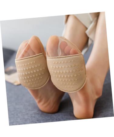 FRCOLOR 25 Pairs No Show Half Socks for Women - Invisible Forefoot Pads for Kitten Heels & Dressy Outfits - Non-Slip Washable Lace Accessories - Buy Online on GoSupps.com