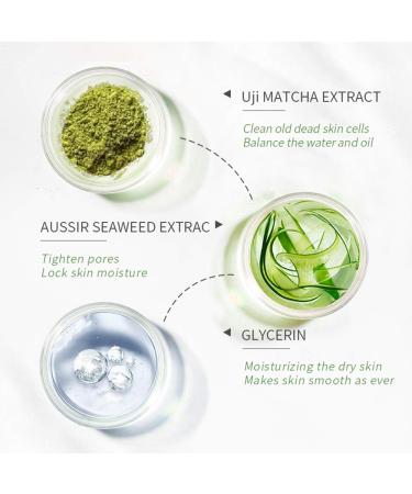 Face Exfoliating Matcha Peeling Gel - Nourishing Moisturizing Facial Scrub 60ml | Best Skincare for Smooth Skin - Buy Online on GoSupps.com