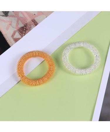 Fomiyes 3-St Wrist Massage Bracelet & Acupressure Rings - Enhance Circulation & Joint Health | International Shipping Available - Buy Online on GoSupps.com