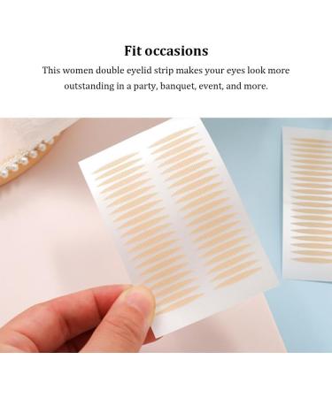 dijiusidy Women Single Use Long-lasting Natural Double Eyelid Sticker Set Girls Party Banquet Portable Eyelids Lifting Strip Kit 600 Pieces - Buy Online on GoSupps.com