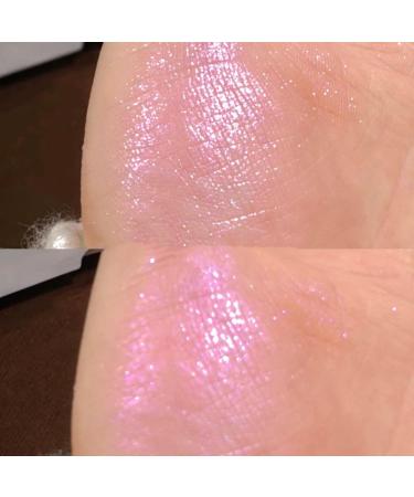 highlighter palette for face contour peach pink glitter high pigmentation long lasting ultra smooth eyeshadow for all skin - Buy Online on GoSupps.com