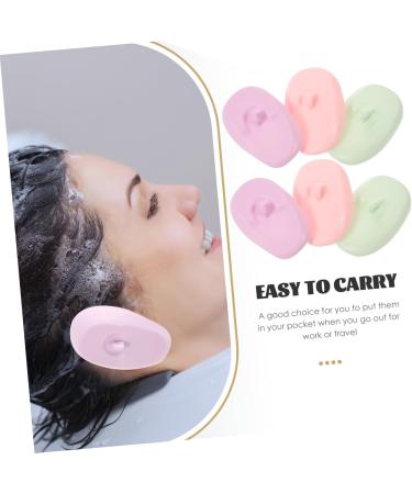 Angoily 3 Pairs Silicone Earmuffs Ear Shield Ear Caps for Hair Drye Hair Dyeing Ear Covers Ear Caps Hair Salon Shower Ear Cap Ear Protection Silica Gel Universal Men and Women - Buy Online on GoSupps.com