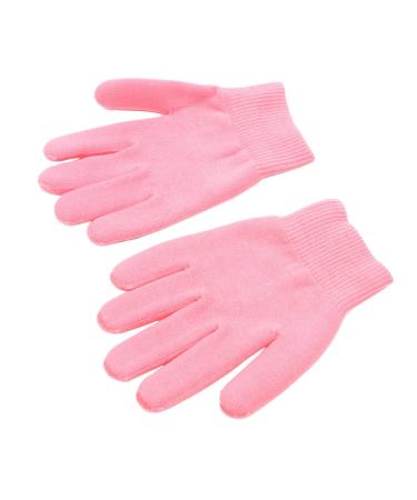Housoutil 1 Pair Gelt Natural Gloves Cuticles Gloves Gauntlet Gloves Whiten Gloves Mittens Overnight Sleeping Gloves Spa Gloves Moisturizing Gloves Hand Muffs Essential Oil Care