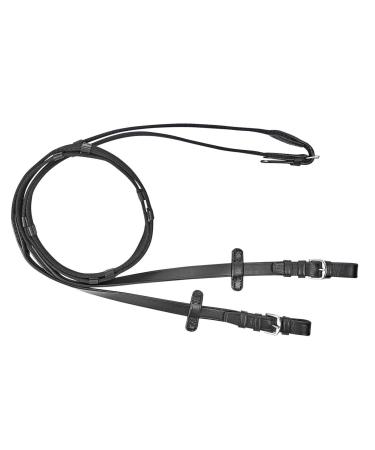 BUSSE Reins STRAP-STANDARD Black Shetty