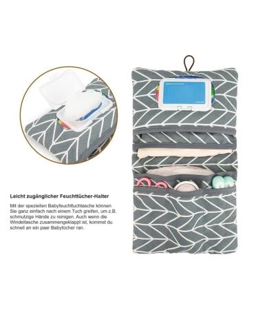 AVH Enterprise 2-in-1 Diaper Bag for Boys & Girls Space-Saving Organizer with Colorful Animals - Perfect for On-the-Go! - Buy Online on GoSupps.com