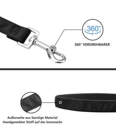 Personalized Velvety Dog Collar & 1.5m Leash for Small to Large Dogs | Adjustable & Stylish Dog Accessories - Buy Online on GoSupps.com