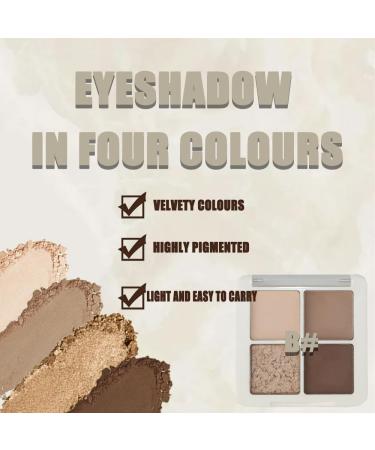 Buy Natural Long-Lasting Eyeshadow Palette | Pigmented Makeup for On-the-Go | International Shipping Available - Buy Online on GoSupps.com