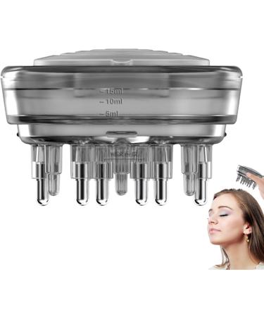 Oil Scalp Applicator | Hair Oil Applicator Brush Hair Liquid Applicator Scalp Oil Dispenser Oil Comb Applicator and Liquid Comb for Follicle Care Black - Buy Online on GoSupps.com