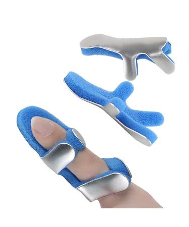 Adjustable Finger Injury Corrector Splint - High Density Plastic & Stainless Steel for Effective Finger Correction (M - Buy Online on GoSupps.com