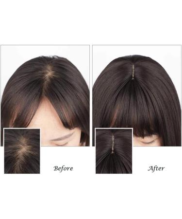 14 Straight Hair Topper with Fringe for Thinning Hair - Brown Black - Buy Online on GoSupps.com