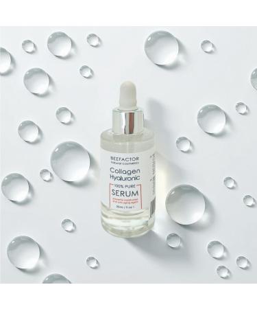 BEE FACTOR 100% Pure Collagen and Hyaluronic Acid Serum | 30 ml - Buy Online on GoSupps.com