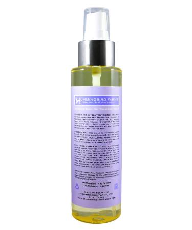 Lavender Body Oil No. 6 - Olive Avocado & Grape Seed Oil with Vitamin E | Skin Replenishment | 4 oz | International Shipping Available - Buy Online on GoSupps.com