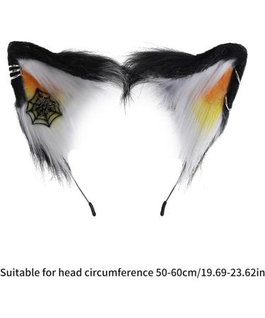 amangul Cat Ears Halloween Headband for Womens Girls Daily Wearing Halloween Party Fancy Dress Cosplay Hair Accessories(5) - Buy Online on GoSupps.com