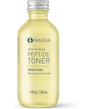 Pangea Organics Natural Niacinamide + Reishi Toner - Vegan & Non-Toxic Pore Purifying Clean Beauty | Sustainable Glass Bottle (4 fl oz - Buy Online on GoSupps.com