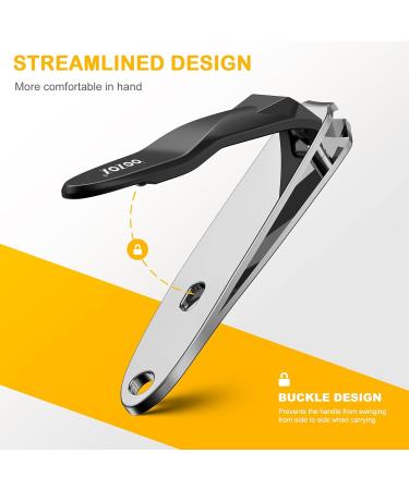 BEZOX Safe Kids Nail Clippers - 0.2-Inch Jaw Trimmers for Baby, Infants, Toddlers - Precision Grooming Tool for Tiny Fingers and Toes - Chocolate Black - Buy Online on GoSupps.com