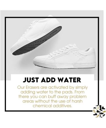 Shoe Clinic Unisex's Sole Cleaning Pads White S - Buy Online on GoSupps.com