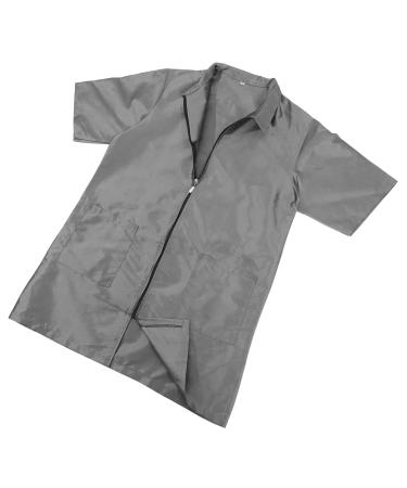 IWOWHERO Hairdressing Overalls Clothing Work Dress Dog Grooming Workwear Grooming Clothes Barber Apron Dog Grooming Apparel Men and Women Pet Nylon Polyester Uniform