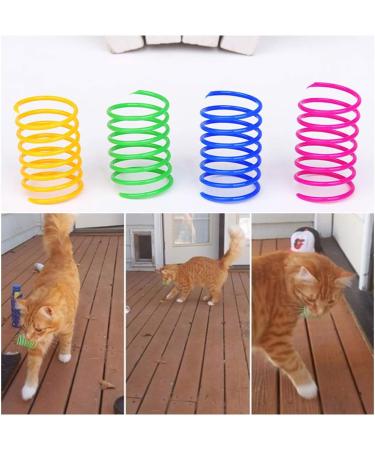 12 Pc Andiker Cat Spiral Spring Toy - Interactive and Durable Cat Toy for Swatting, Biting, and Hunting - Keep Your Cat Fit and Entertained! - Buy Online on GoSupps.com