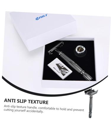 Beaupretty Manual Shaver Set for Women - Double Edge Mustache & Lady Razors - Chrome-Plated Alloy Handle - International Shipping Available - Buy Online on GoSupps.com