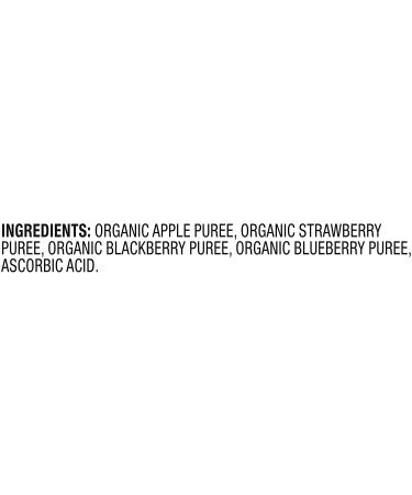 Plum Organics Smoothie Mashups 24-Pack | Organic On-The-Go Kids Snacks | Applesauce Strawberry Blackberry & Blueberry | 3.17 Ounce Pouch - Buy Online on GoSupps.com