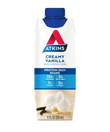 Atkins Gluten Free Keto Protein Shake - 12 Pack of 11 Fl Oz | High Protein Low Carb - Buy Online on GoSupps.com
