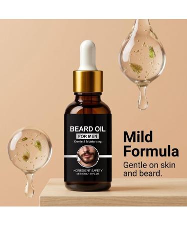 Beard Oil 50ml Soft and Nourishing Fast Absorbing | Beard Care and Styling Oil | For Dad Grandad Son Lover Family Friends Adults - Buy Online on GoSupps.com