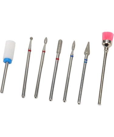 Nail Drill Bits Gel Removal Electric Cuticle Remover Bit Left Right Handed Tungsten Ceramic for Acrylic Nails - Buy Online on GoSupps.com