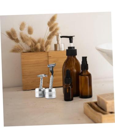 PopetPop Razor Holder - Secure Storage & Stylish Stand for Men's Manual Razors | Durable Aluminum Alloy - Buy Online on GoSupps.com