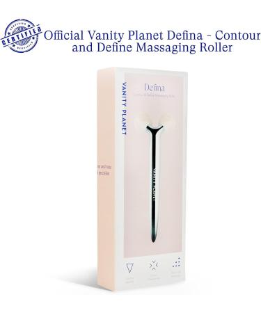 Vanity Planet Defina Contour & Define Massaging Roller | Enhance Blood Flow & Reduce Fine Lines with V-Shaped Facial Roller - Buy Online on GoSupps.com