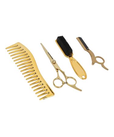Hair Cutting Scissors Set Stainless Steel Barber Hairdressing Scissors Set Haircut Shears Kit for Beginner Professional