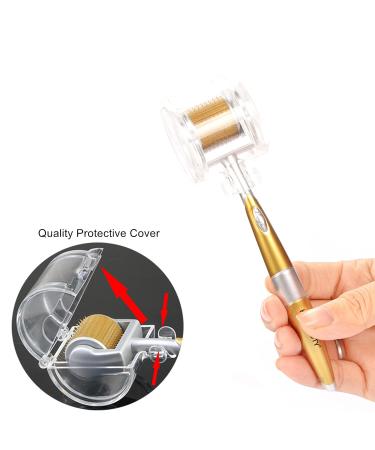 Koi Beauty 192 Derma Roller - Titanium Microneedle for Face, Body, Scalp & Beard Growth | 0.5mm Microneedling Tool - Buy Online on GoSupps.com