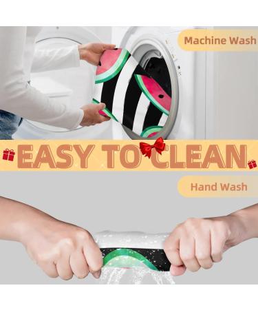 Watermelon Stripe Beard Bib - Waterproof Hair Catcher Apron for Men Non-Stick Grooming Cape with Suction Cups Perfect Gift for Shaving & Trimming - Buy Online on GoSupps.com