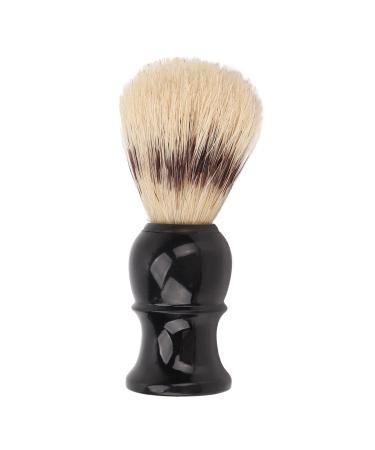 Portable Shaving Brush for Men | Curved Handle Premium Bristles & Foam Enhancer - Buy Online on GoSupps.com