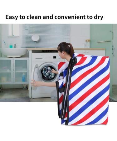 Sonew Waterproof Salon Hair Cutting Cape - Professional Oilproof Cape with Snap Closure & Diagonal Stripes for Hair Styling - Buy Online on GoSupps.com