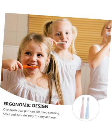 Shop Gatuida 2-Stickle Enchanting Baby Toothbrush - Soft Bristles & Tongue Cleaner for Gentle Oral Care | International Shipping - Buy Online on GoSupps.com