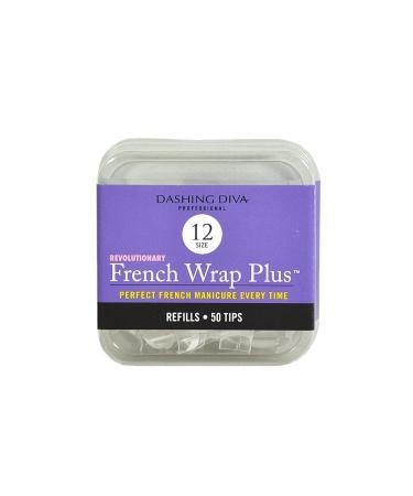Dashing Diva - French Wrap Plus - Thin - White - Size 12