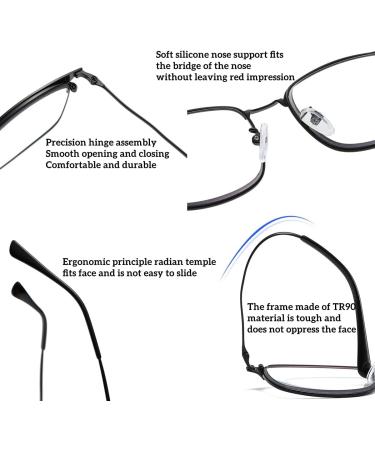 ZUKKY Photochromic Anti-Blue Light Reading Glasses | Progressive Multifocal Sunglasses for Computer Use | AM32 - Buy Online on GoSupps.com