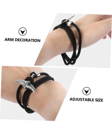 ABOOFAN 3 pcs whale tail bracelet couples jewelry bracelet for couples couple jewelry vintage jewelry matching bracelets for couples Simple Style Bangle Unfading Bracelet Fashion Bracelet 8x8cmx3pcs As Shownx3pcs - Buy Online on GoSupps.com
