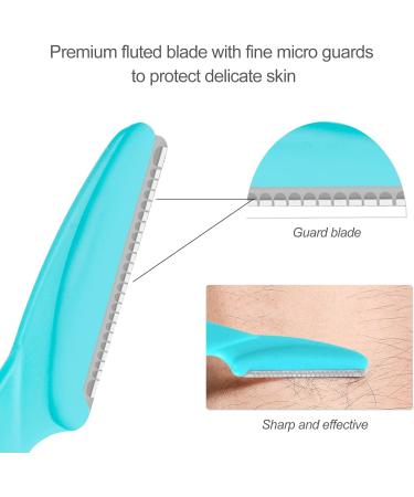 Sularpek 9 Pcs Eyebrow Razors - Facial Hair Remover and Trimmer for Women and Men - Exfoliating Dermaplaning Tool with Cap - Eyebrow Shaper for Smooth Face - Buy Online on GoSupps.com