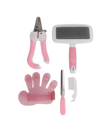 Pyhodi Bunny Cleaning Bath Comb Set Fast Rabbits Grooming Kit Deep Cleansing Massage Interactive for Small Animal