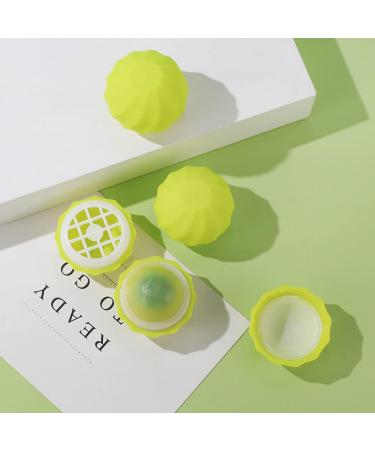 LONGWAY 0.24Oz (7ml) Empty Lip Balm Sphere Containers | Screw Cap Lipstick Tubes/Chapstick Tubes/Chapstick Holder for Lip Gloss & BPA FREE (Green) - Buy Online on GoSupps.com
