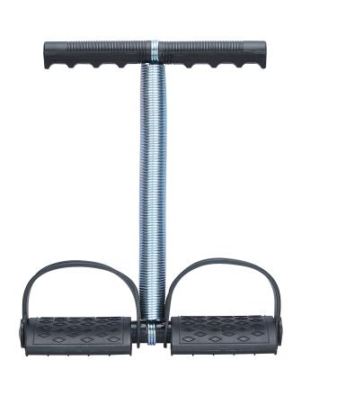 Covvy multifunctional sports equipment pedal bodybuilding expander feather hose footpeda pull rope fitness rope for fitness yoga training (black) - Buy Online on GoSupps.com