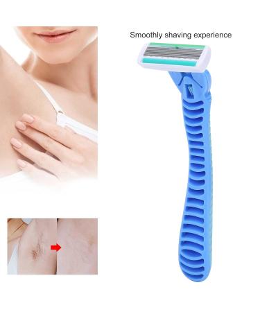 Buy Hair Removal Razor 10pcs - Universal ABS Manual Razors with Plastic Box for Daily Use | International Shipping Available - Buy Online on GoSupps.com