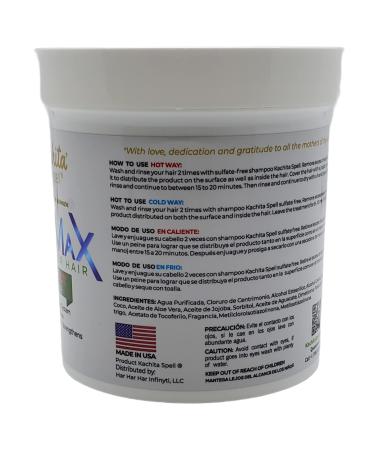 16oz Botox for Hair: Kachita Spell Capillary Treatment - Deep Hydration, Repair Dry/Damaged Hair, Reduce Frizz, 0% Formaldehyde-Free - Volume Control, Smoothness - Deep Conditioning by BotoxMax - Buy Online on GoSupps.com