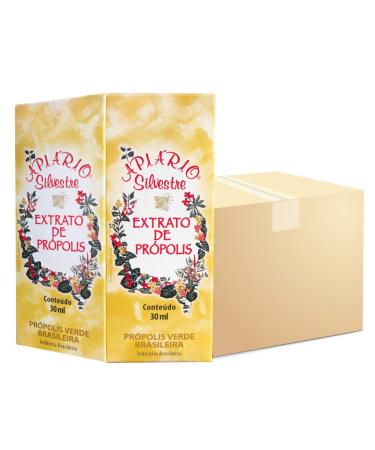 15 bottles of Apiario Silvestre Brazilian Green Bee Propolis Liquid Cereal Alcoholic Extract 30 ml